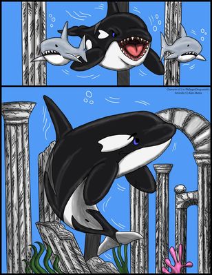 Dragoniade (Orca) Transformation 5/5
Commission done by [url=http://ravenfire5.deviantart.com/]Ravenfire5[/url]
Keywords: Ravenfire5;Dragoniade Orca;Orca TF