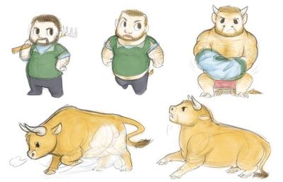 Bull Transformation
Commission done by [url=http://birvan.deviantart.com/]Birvan[/url]
Keywords: Birvan;Bull TF