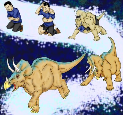Triceratops Transformation
Commission done by Canneryratt
Keywords: Canneryratt;Triceratops TF