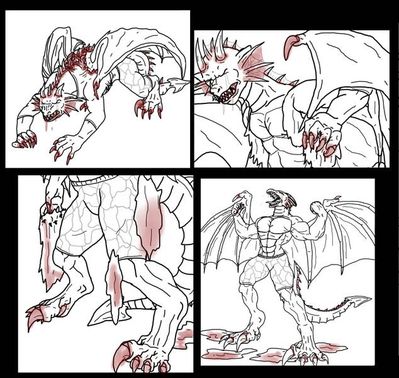 Dragoniade (Anthro) Transformation 4/5
Commission done by DanteVergilLoverAR
Keywords: DanteVergilLoverAR;Dragoniade Anthro;Dragon TF