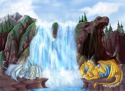 Dragoniade & Sil'vah (Dragon)
Commission done by Eic
Keywords: Eic;Dragoniade Dragon;Silvah Dragon