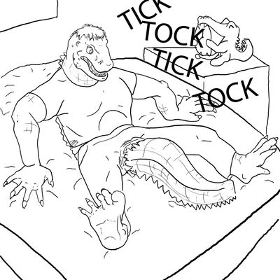 Crocodile Transformation 2/3
Contest entry done by Metamorpher
Keywords: Metamorpher;Crocodile TF