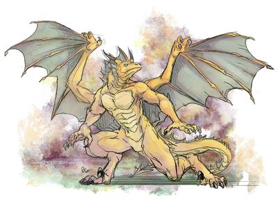 Dragoniade (Anthro)
Commission done by Rhandi-Mask
Keywords: Rhandi-Mask;Dragoniade Anthro