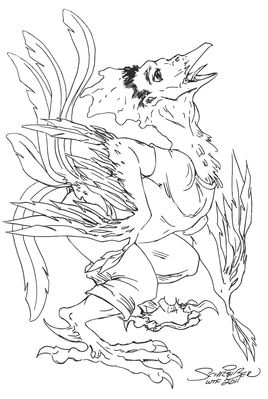 Commission done by Sandy Schreiber
Ink by [url=http://dkhawk.deviantart.com/]dkhawk[/url]
Keywords: Sandy Schreiber;Rooster TF