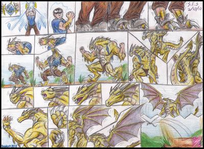 Dragoniade (Anthro) Transformation 1/2
Commission done by SesakaHeart
Keywords: SesakaHeart;Dragon TF;Dragoniade Anthro