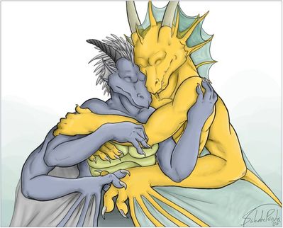 Dragoniade & Sil'vah (Anthro)
Gift done by [url=http://sukebepanda.deviantart.com/]Sukebepanda[/url] from Cearenbow
Keywords: Sukebepanda;Dragoniade Anthro;Silvah Anthro