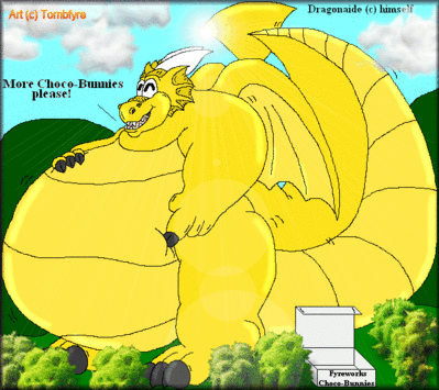 Dragoniade (Anthro) Weight Gain
Request done by [url=http://tombfyre.deviantart.com/]Tombfyre[/url]
Keywords: Tombfyre;Dragoniade Anthro;WeightGain TF