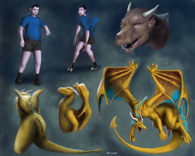 Dragoniade (Dragon) Transformation
Commission done by Trunchbull
Keywords: Trunchbull;Dragon TF;Dragoniade Dragon