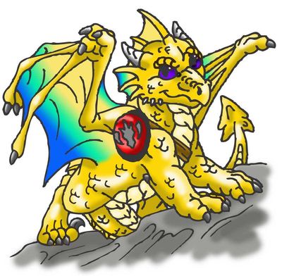 Chibi Dragoniade (Dragon)
Commission done by [url=http://watergazerwolf.deviantart.com/]Watergazer[/url]
Keywords: Watergazer;Dragoniade Dragon