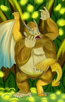 Ape Transformation
Gift done by [url=http://luckery.deviantart.com/]Wolfaro[/url]
Keywords: Wolfaro;Ape TF;Dragoniade Anthro