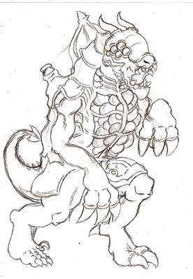 Omega Metroid Transformation
Gift done by [url=http://luckery.deviantart.com/]Wolfaro[/url]
Keywords: Wolfaro;Alien TF