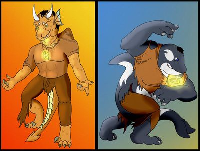 Dragon and Orca Transformations
A-Z Transformation gift done by [url=http://luckery.deviantart.com/]Wolfaro[/url]
Keywords: Wolfaro;Dragoniade Dragon;Dragoniade Orca;Dragon TF;Orca TF