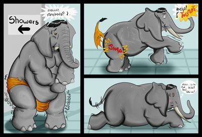 Elephant Tranformation 2/3
Commission done by [url=http://luckery.deviantart.com/]Wolfaro[/url]
Keywords: Wolfaro;Elephant TF