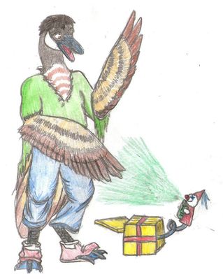 Goose Transformation
Birthady gift done by [url=http://luckery.deviantart.com/]Wolfaro[/url]
Keywords: Wolfaro;Goose TF