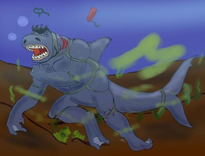 Megalodon (Prehistoric Shark) Transformation
A-Z Transformation gift done by [url=http://luckery.deviantart.com/]Wolfaro[/url]
Keywords: Wolfaro;Shark TF