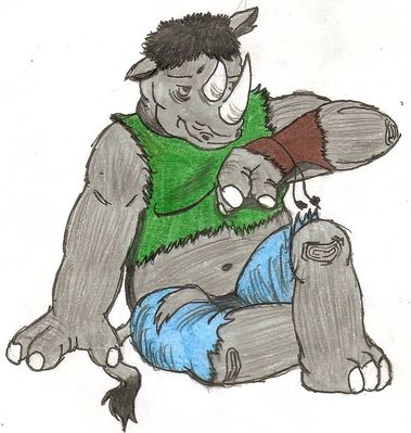 Gift done by [url=http://luckery.deviantart.com/]Wolfaro[/url]
Keywords: Wolfaro;Rhino TF